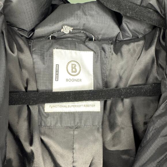 Bogner Black and White Quilted Ski Suit - Picture 5 of 12